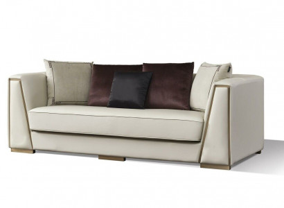 Dreisitzer Couch Polster Design Sofa Moderner 3er Sofas Zimmer Möbel